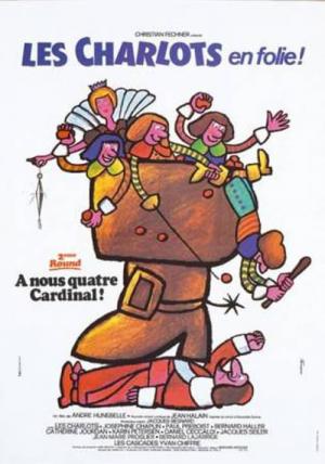 Les Charlots en folie - À nous quatre Cardinal ! (1974)