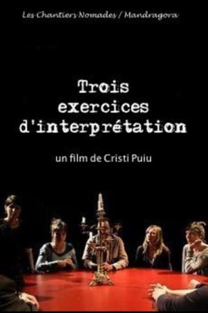 Trois exercices d'interprétation (2013)