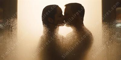 homme et femme sous la douche films