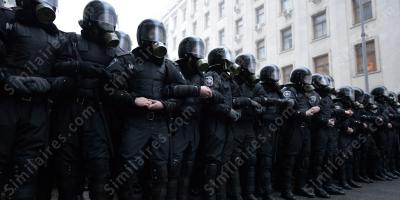 police anti-émeutes films