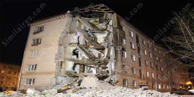 effondrement d&#039;un bâtiment films