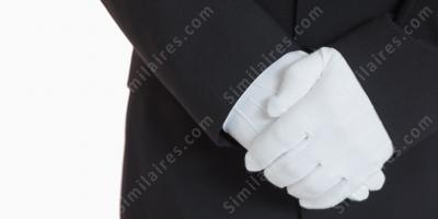 gants blancs films