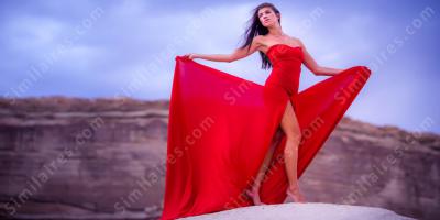 robe rouge films