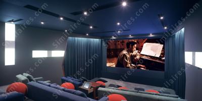 salle de projection films