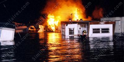 inondations et incendies films